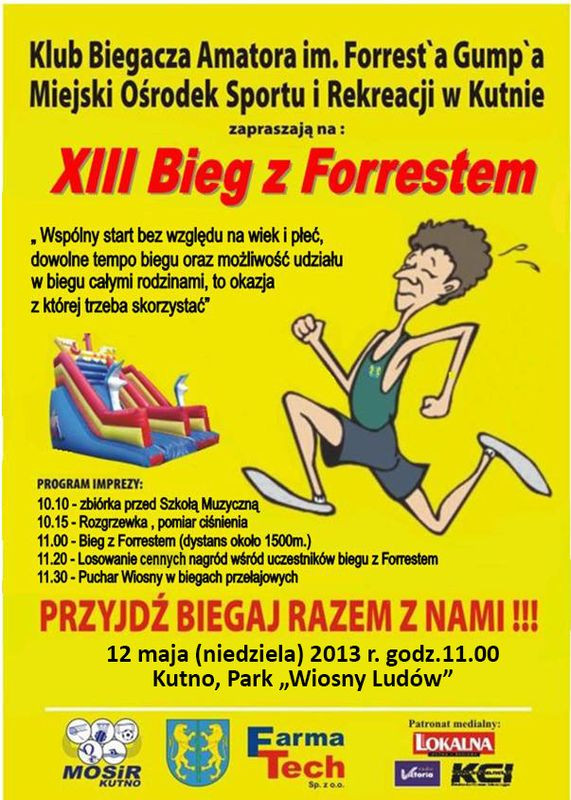 Pod naszym patronatem: XIII Bieg z Forrestem - Zdjęcie główne