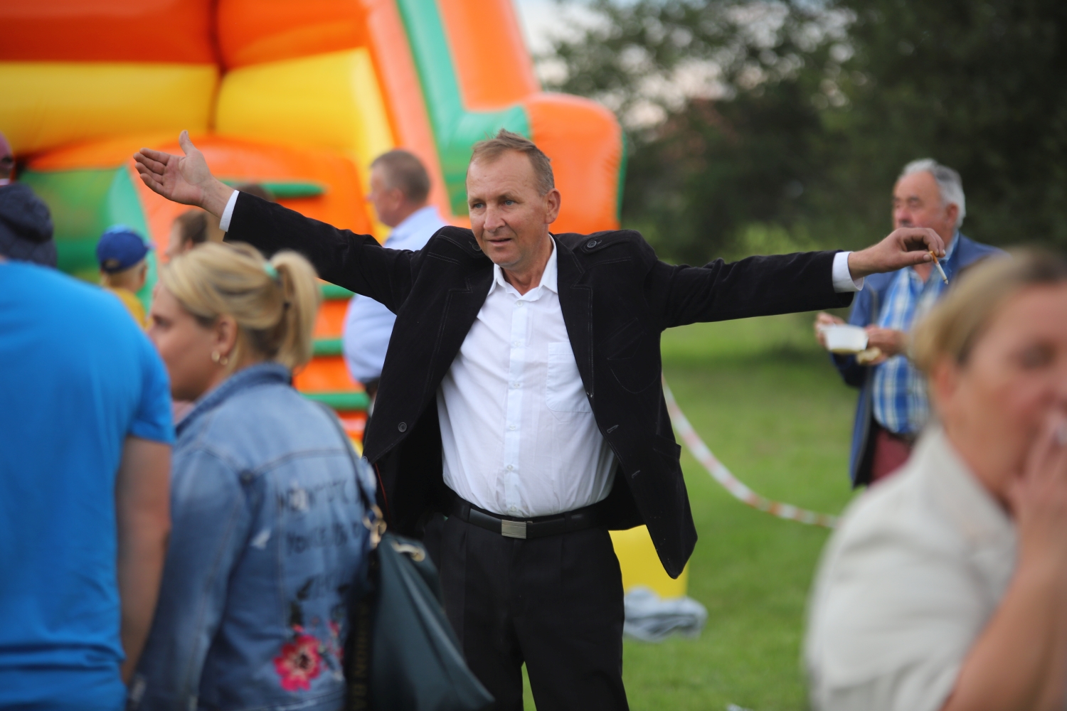 Dożynki gminy bedlno odbyły się na boisku w Wojszycach