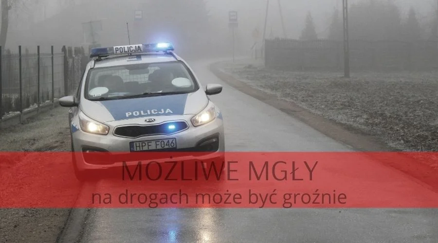 Uważajcie na drogach. Może być niebezpiecznie - Zdjęcie główne