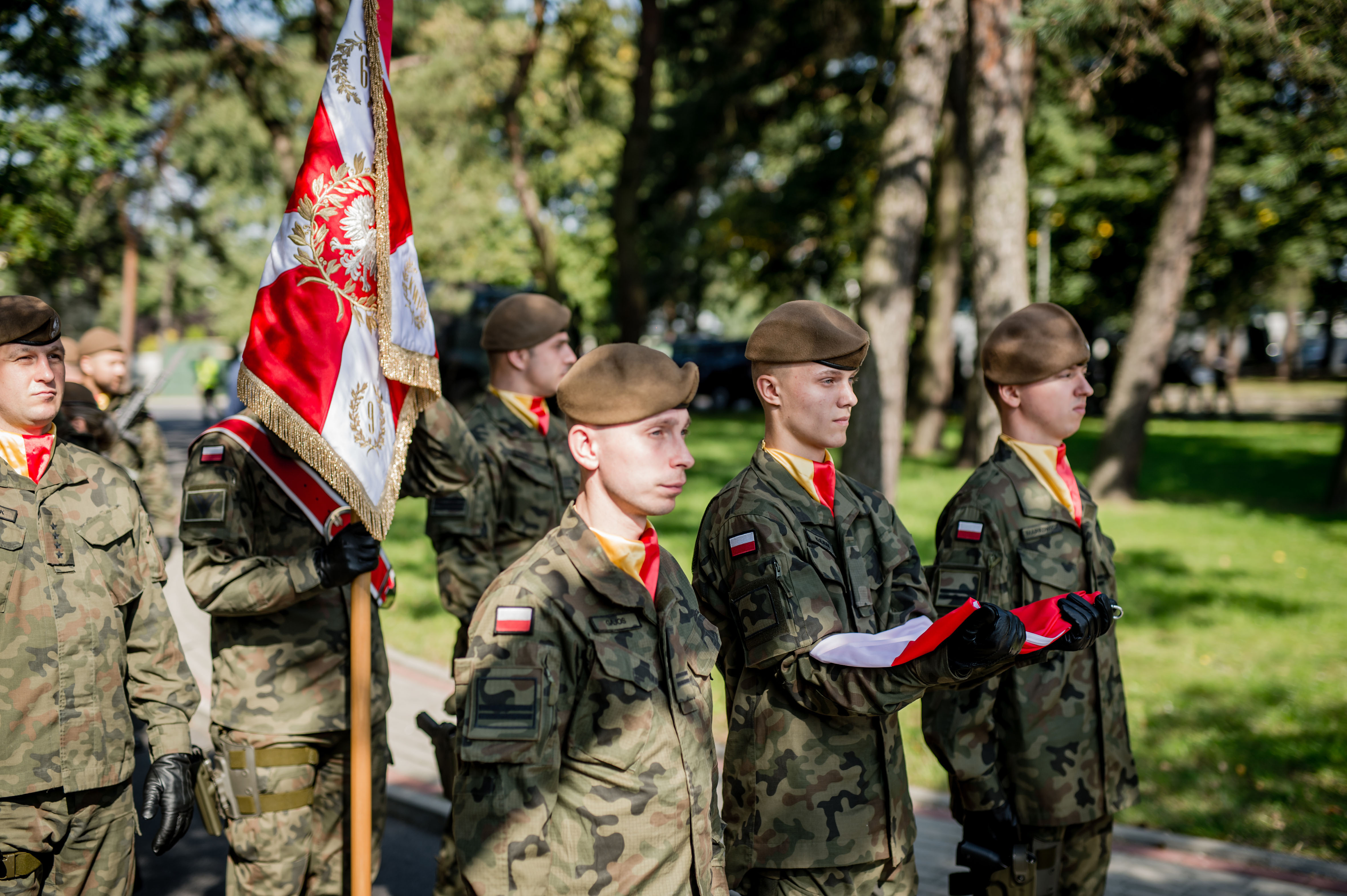 Terytorialsi otrzymali Chorągiew Wojska Polskiego