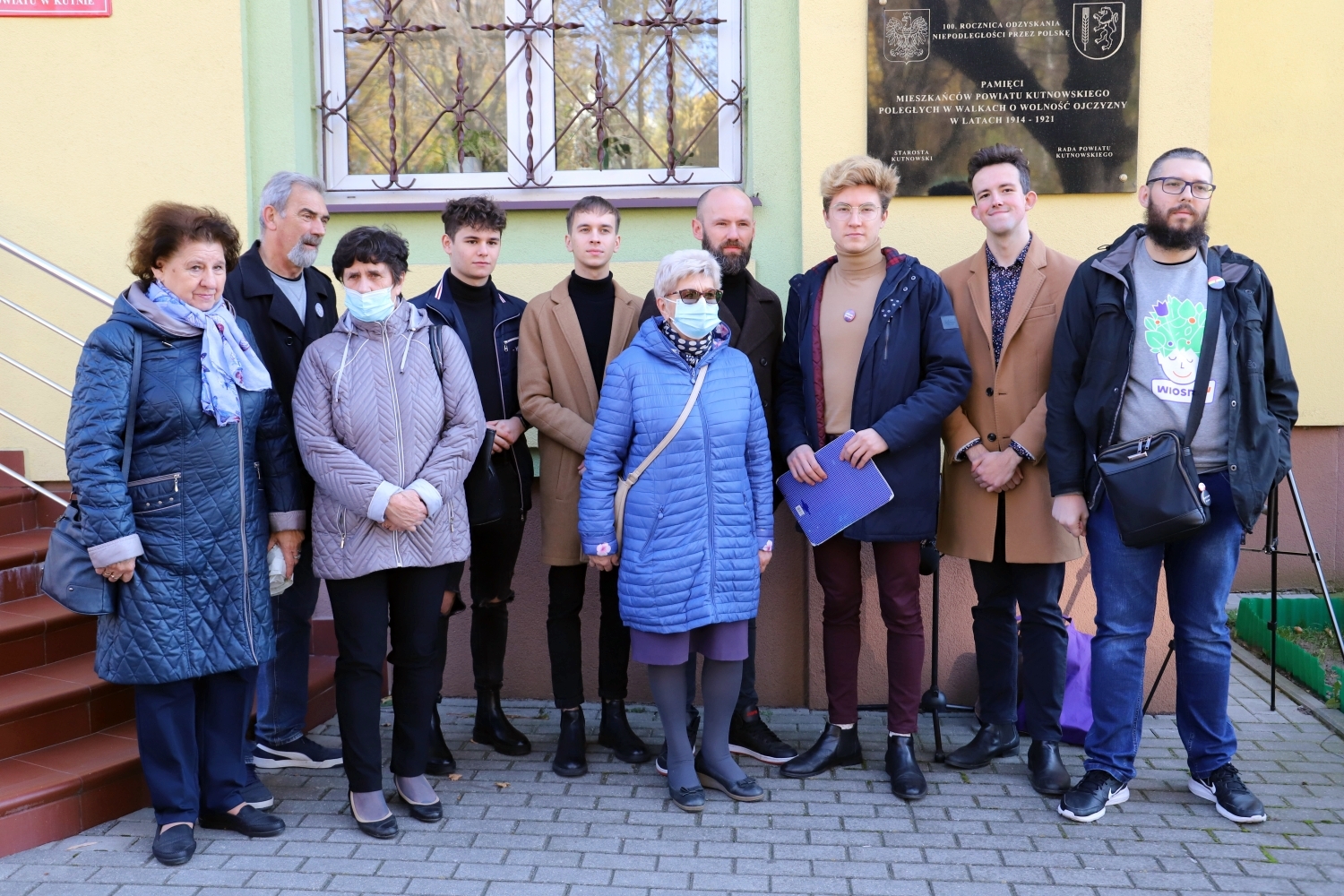 Konferencja lewicy pod Starostwem Powiatowym w Kutnie