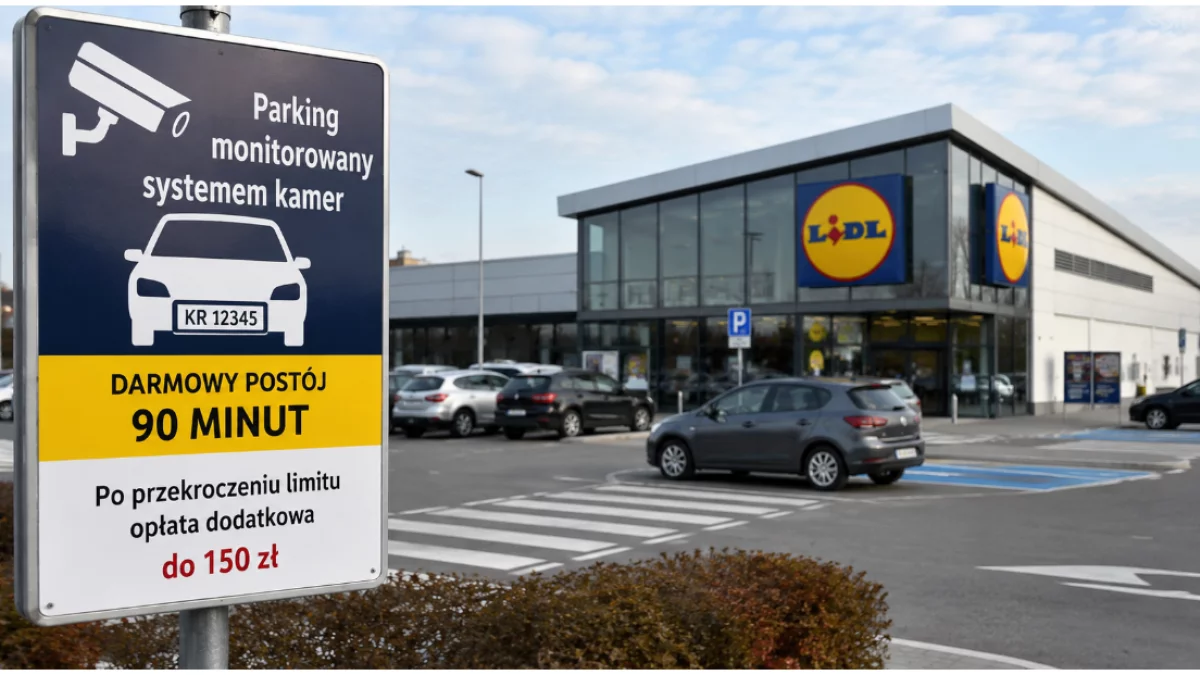 Lidl zmienia zasady parkowania. Kierowcy z Kutna powinni znać nowe reguły