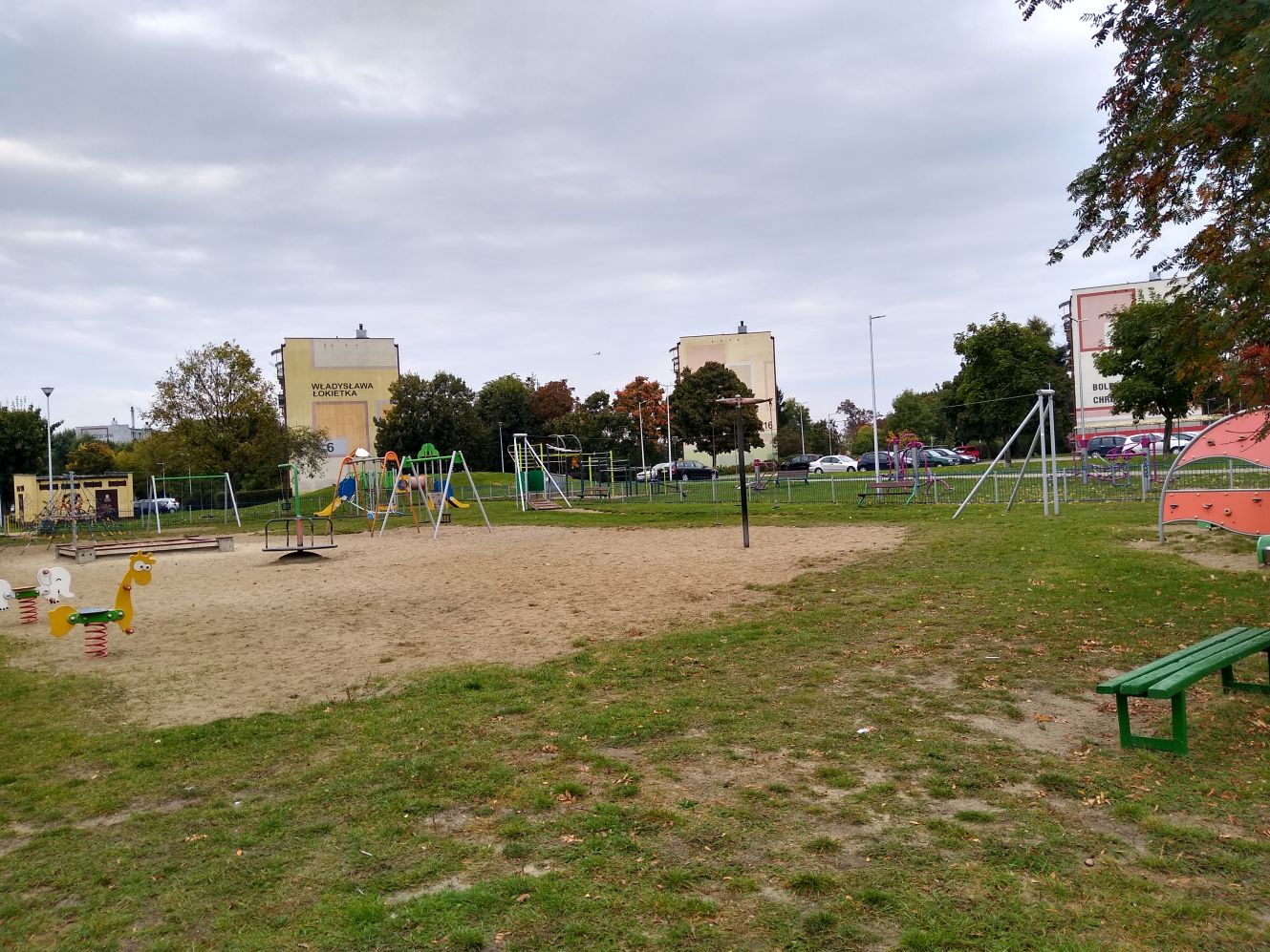 Okolice ulic Jagiełły i Łokietka w Kutnie