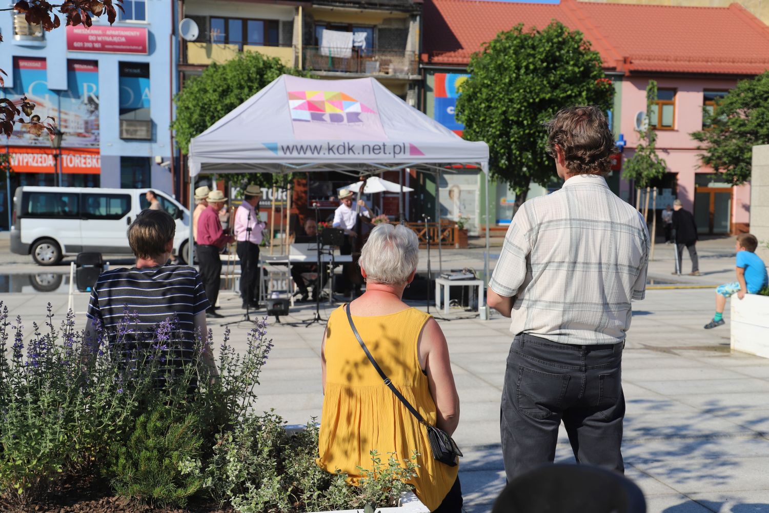 Na Placu Wolności w Kutnie odbył się koncert jazzowy