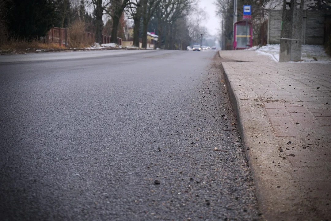 W Kutnie zakończono kolejną drogową inwestycję - remont ulicy Jesiennej