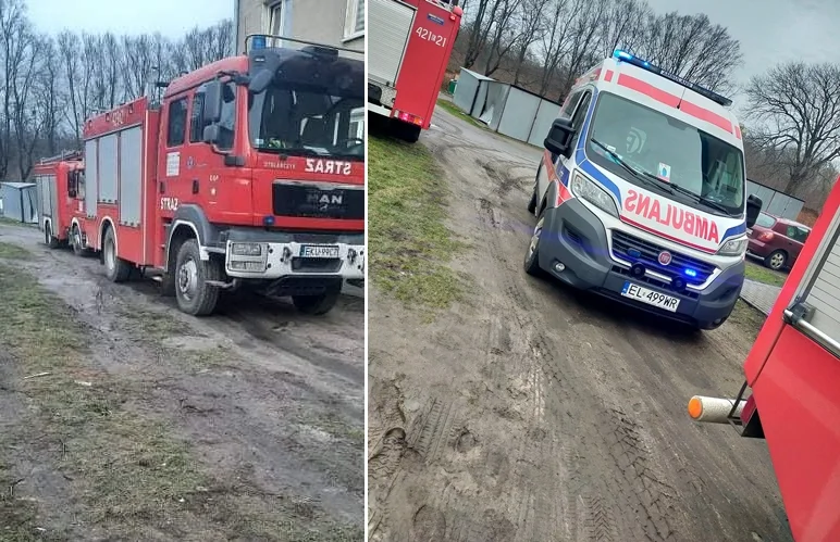 Mężczyzna potrzebował pilnej pomocy. Zabrało karetek, pomogli strażacy [FOTO] - Zdjęcie główne