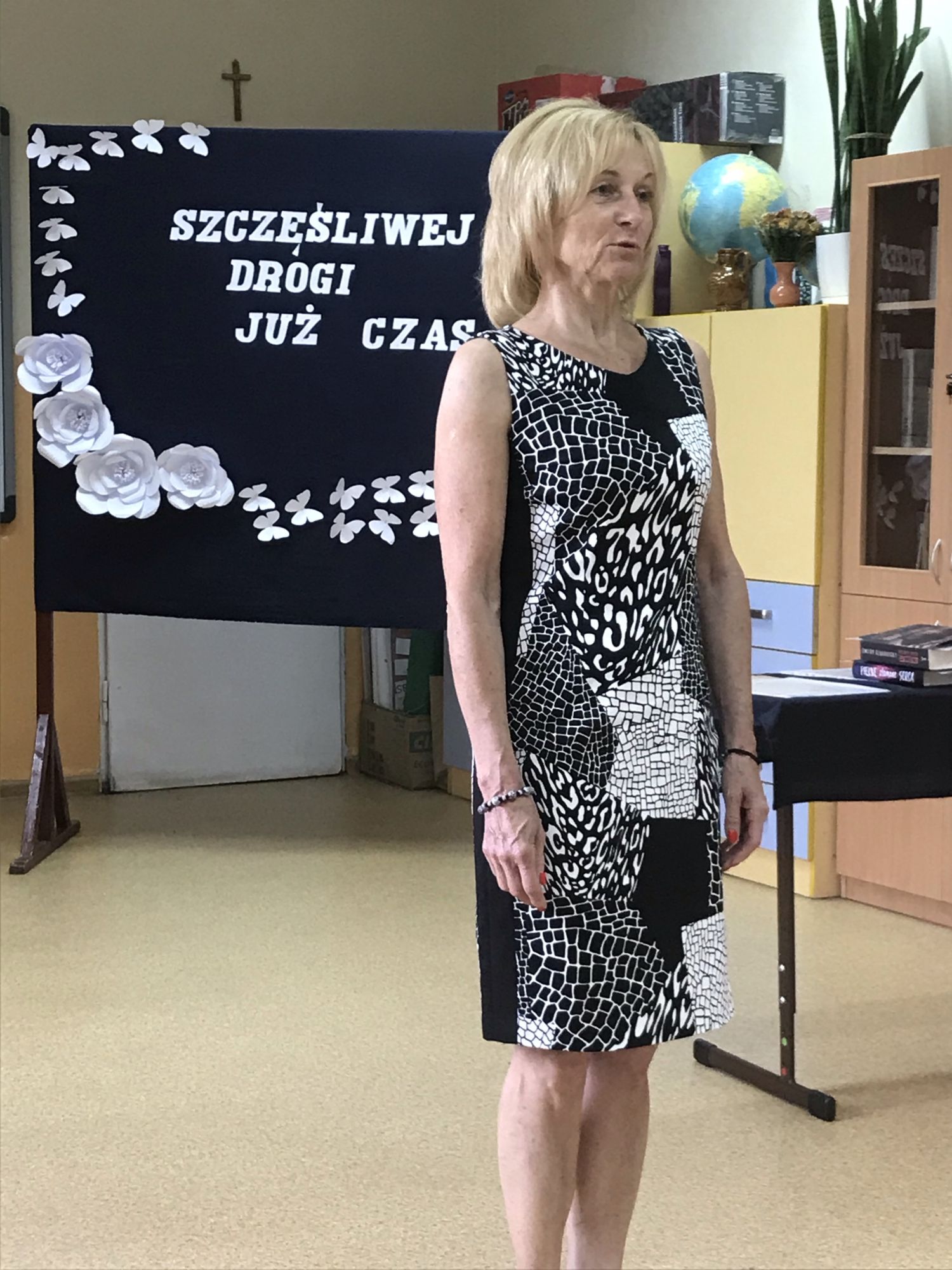 Uroczystość zakończenia roku szkolnego we Wroczynach dla klas I - VII