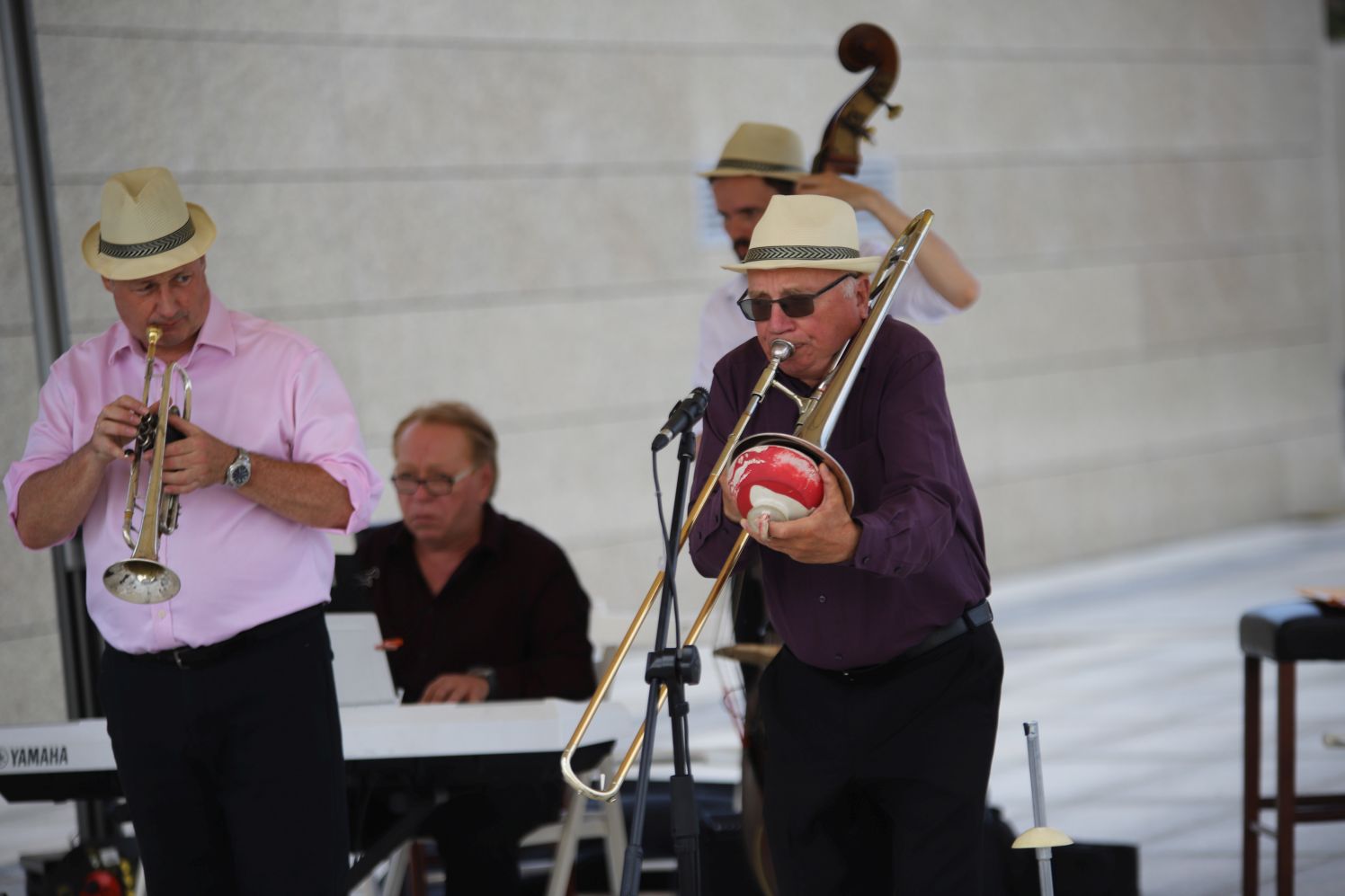 Na Placu Wolności w Kutnie odbył się koncert jazzowy