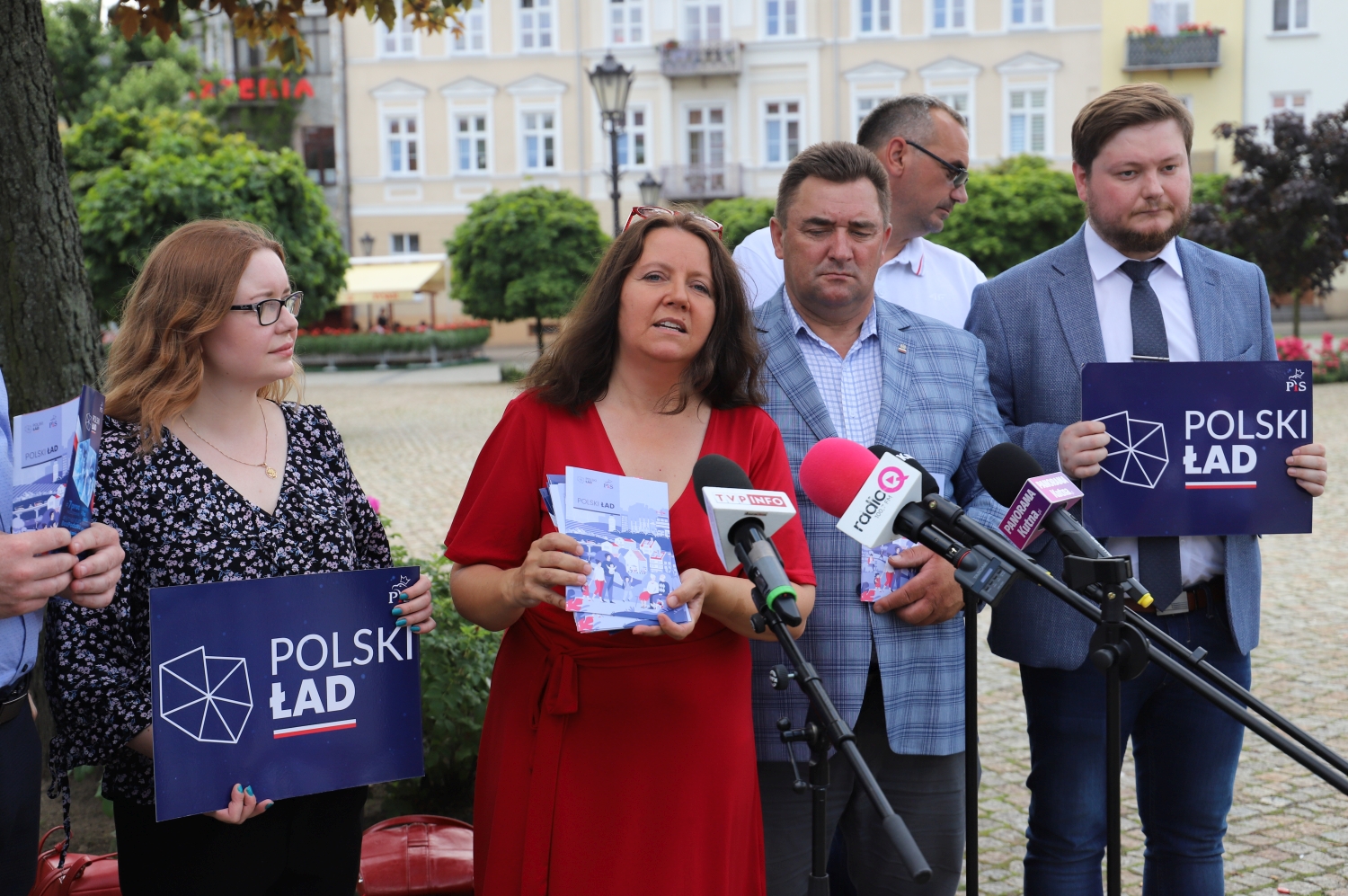 Posłanka Joanna Lichocka przyjechała do Kutna promować Polski Ład