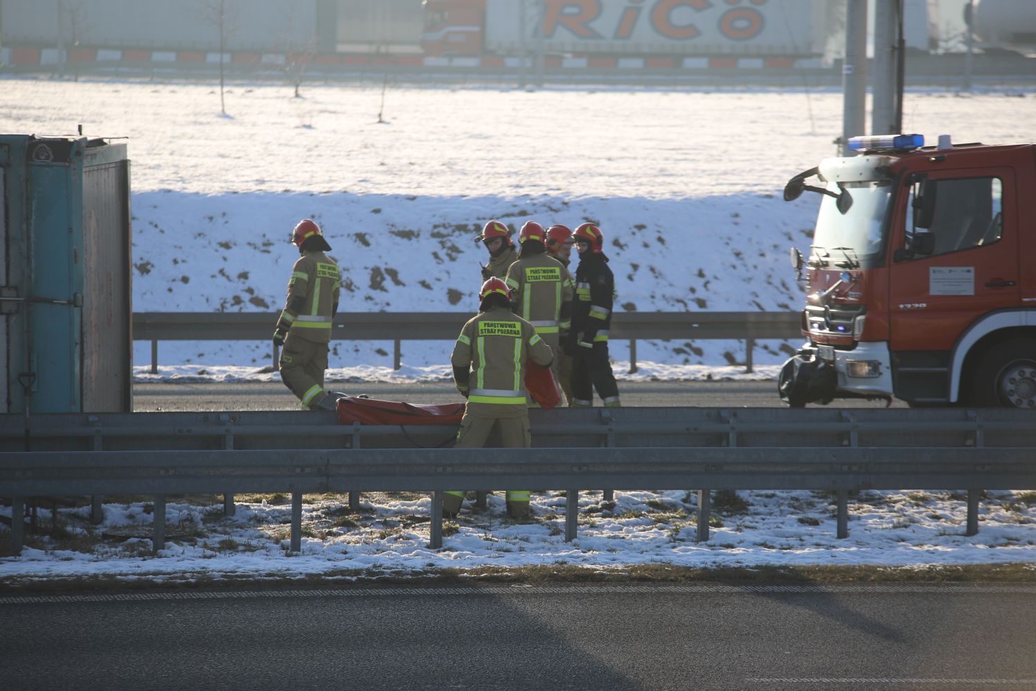 Do zdarzenia doszło na A1 pod Kutnem.