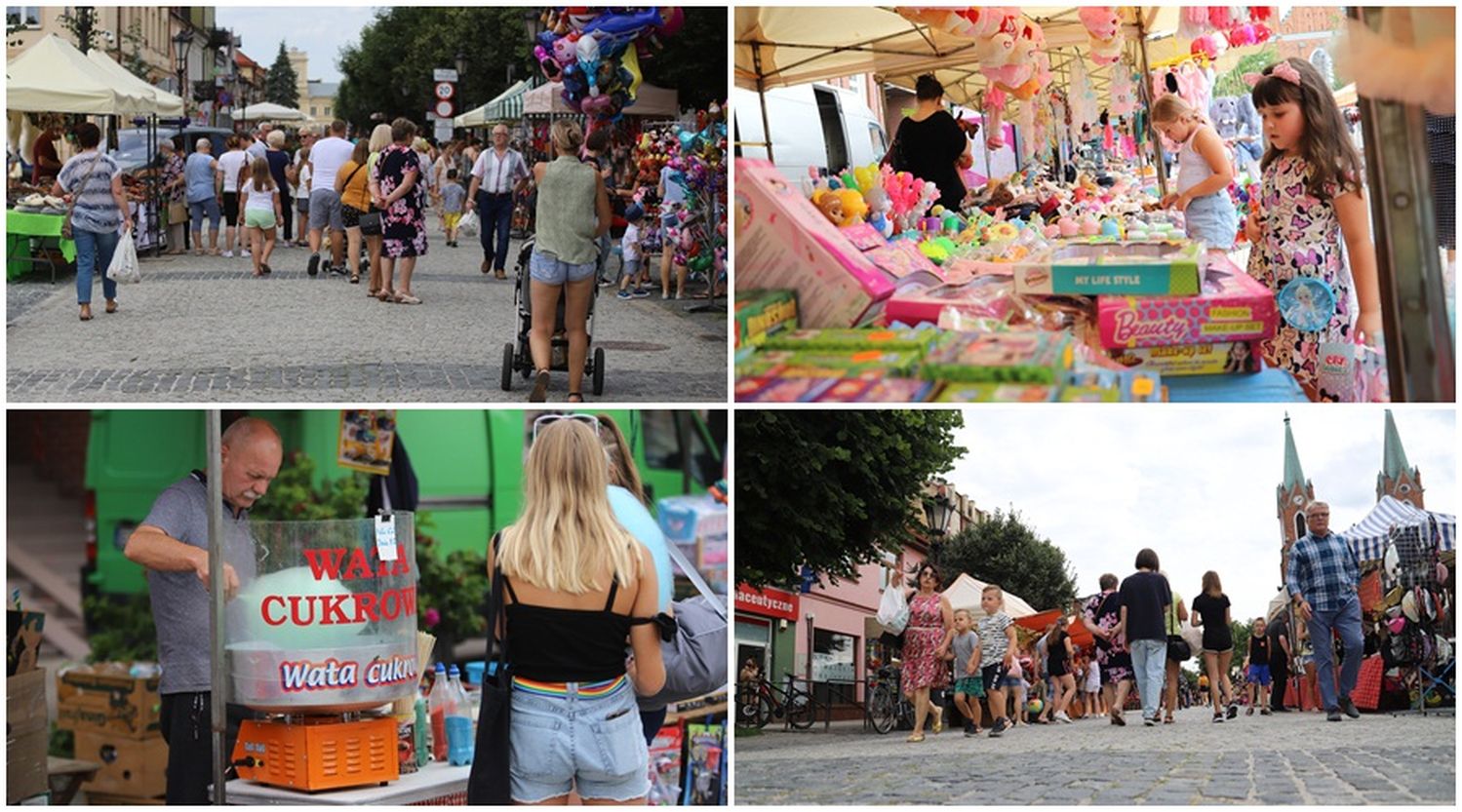 Dziesiątki straganów w centrum Kutna. Trwa odpust w parafii św. Wawrzyńca [ZDJĘCIA] - Zdjęcie główne