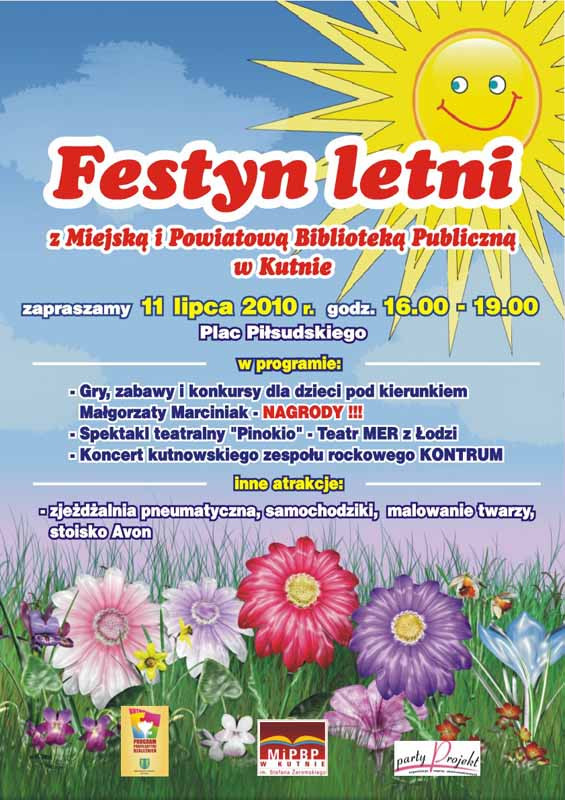 Festyn letni z biblioteką miejską - Zdjęcie główne