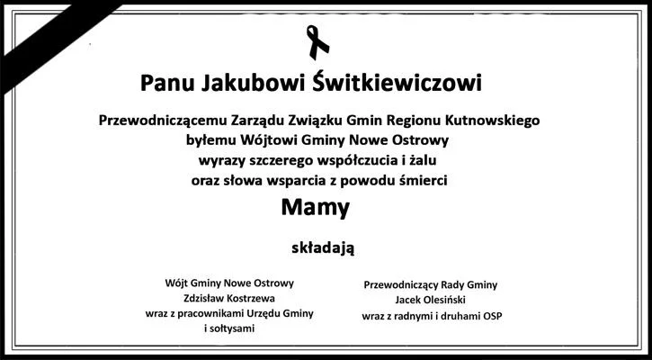 Kondolencje         - Zdjęcie główne