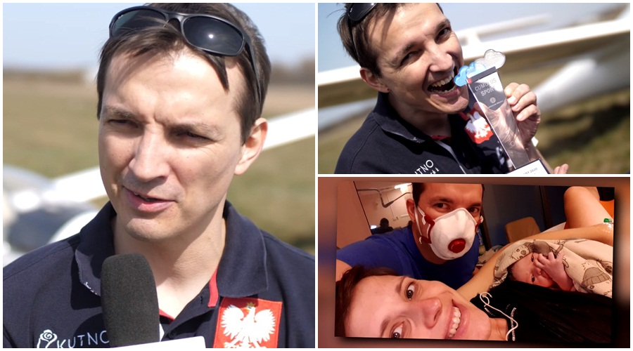 [WIDEO/ZDJĘCIA] Kutnowski sportowiec znów nagrodzony. W wywiadzie opowiada o sobie, szybownictwie i swojej rodzinie - Zdjęcie główne