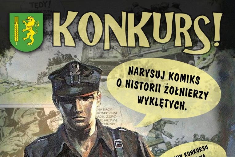 Powiat organizuje konkurs na najlepszy komiks pn. "Żołnierze Niezłomni". Znamy szczegóły - Zdjęcie główne