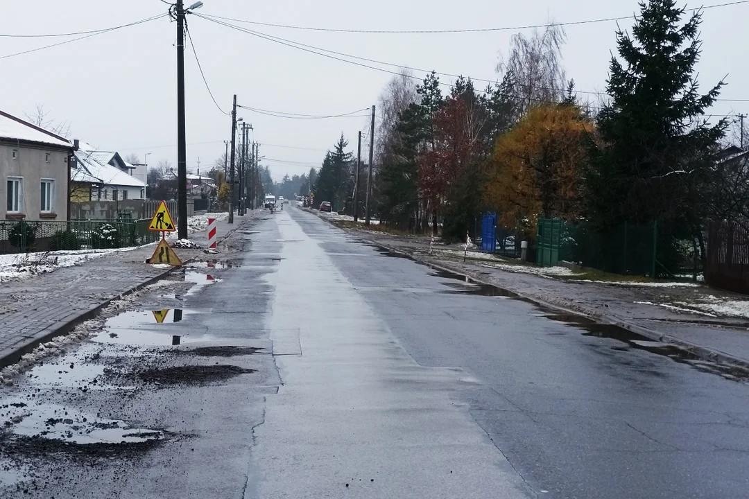 Po remoncie ulica Jesienna w Kutnie ma być równa i bezpieczna