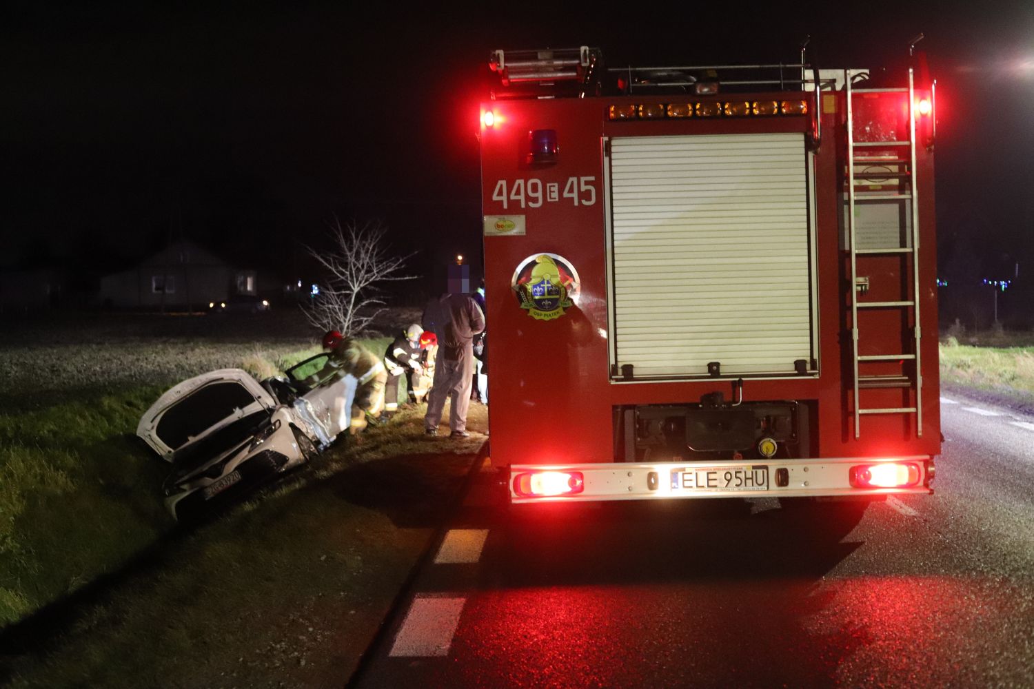 Do zdarzenia doszło między Kutnem a Piątkiem.