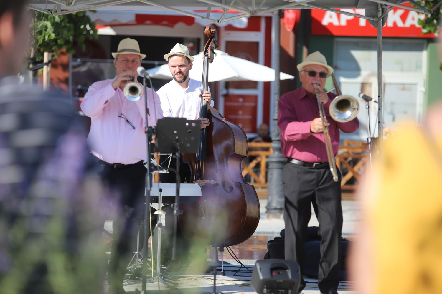 Na Placu Wolności w Kutnie odbył się koncert jazzowy