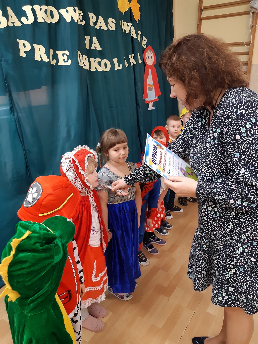 Pasowanie na przedszkolaka w "Jarzębince"