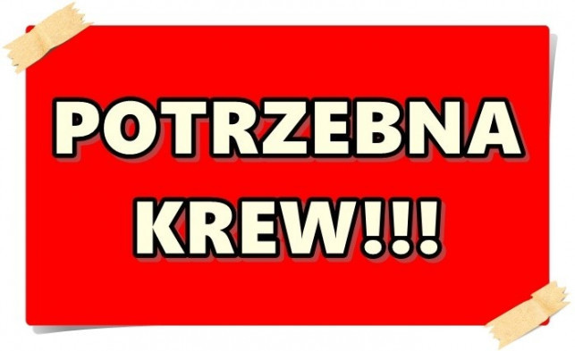 Potrzebna krew dla Artura Wachulskiego! - Zdjęcie główne