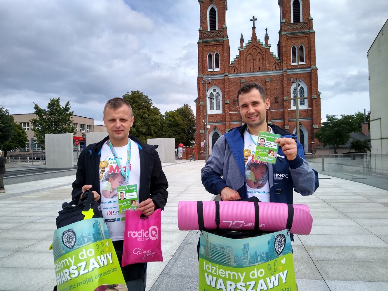 Kutno przystankiem w podróży wyjątkowych ludzi. "Zrobię wszystko dla swojej córeczki" [ZDJĘCIA/WIDEO] - Zdjęcie główne