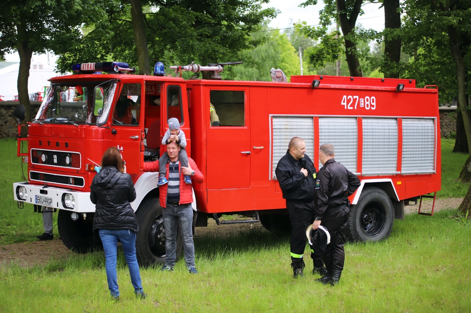 Impreza w Leszczynku przyciągnęła mnóstwo rodzin z Kutna i okolic