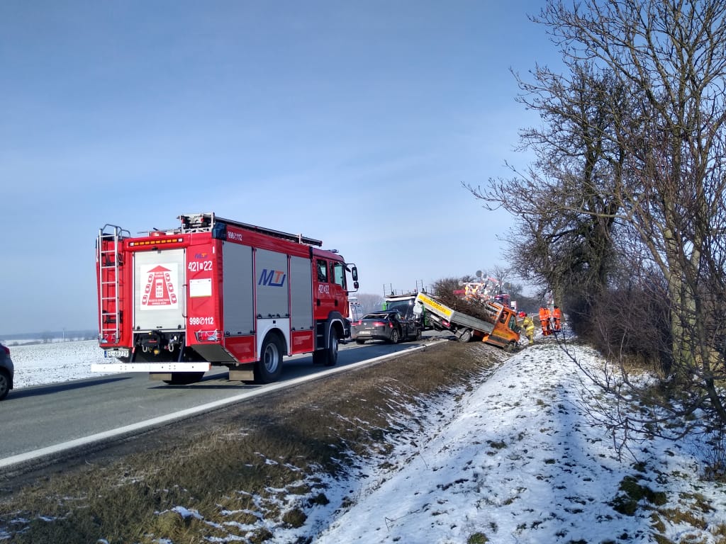 Do zdarzenia doszło na DK 60 pod Kutnem