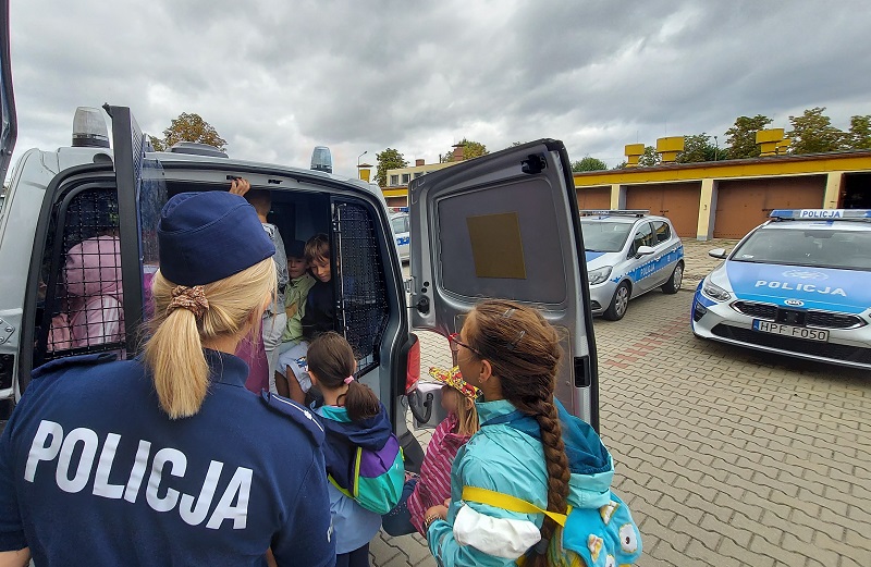 Kutnowska komenda otworzyła swoje podwoje dla najmłodszych