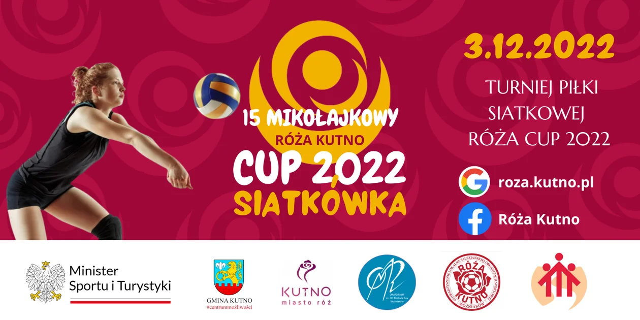 XV Mikołajkowy Turniej Piłki Siatkowej dla dziewcząt „RÓŻA CUP” 2022 - Zdjęcie główne