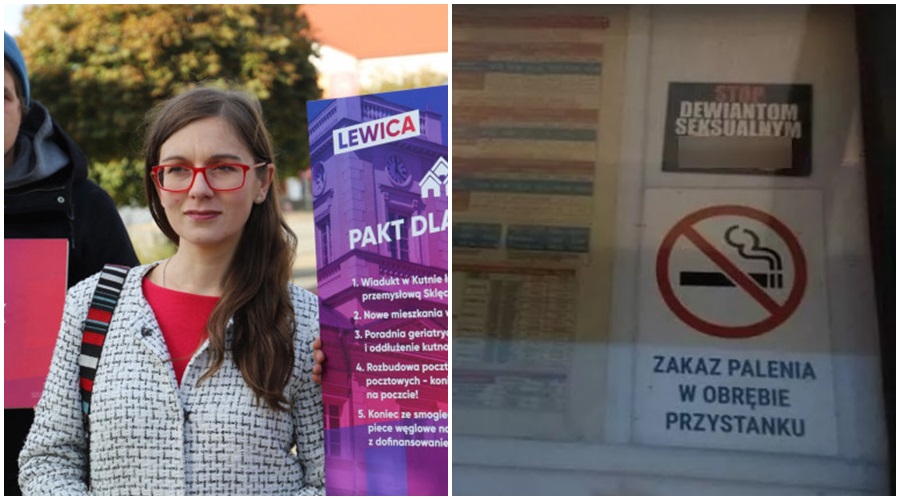 Homofobia na... przystankach autobusowych? Kutnowska posłanka: "Trzeba interweniować" [ZDJĘCIA] - Zdjęcie główne