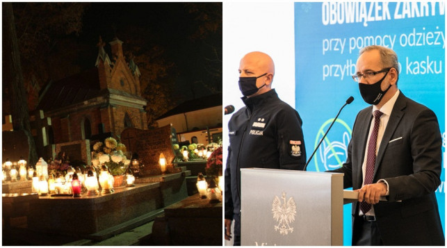 Wszystkich Świętych w dobie pandemii. Ministerstwo komentuje i zapowiada ''zero tolerancji'' - Zdjęcie główne
