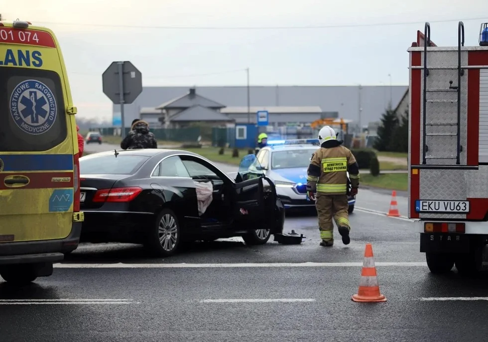 W weekend na drogach powiatu kutnowskiego doszło do jednego wypadku, jedna osoba odniosła obrażenia