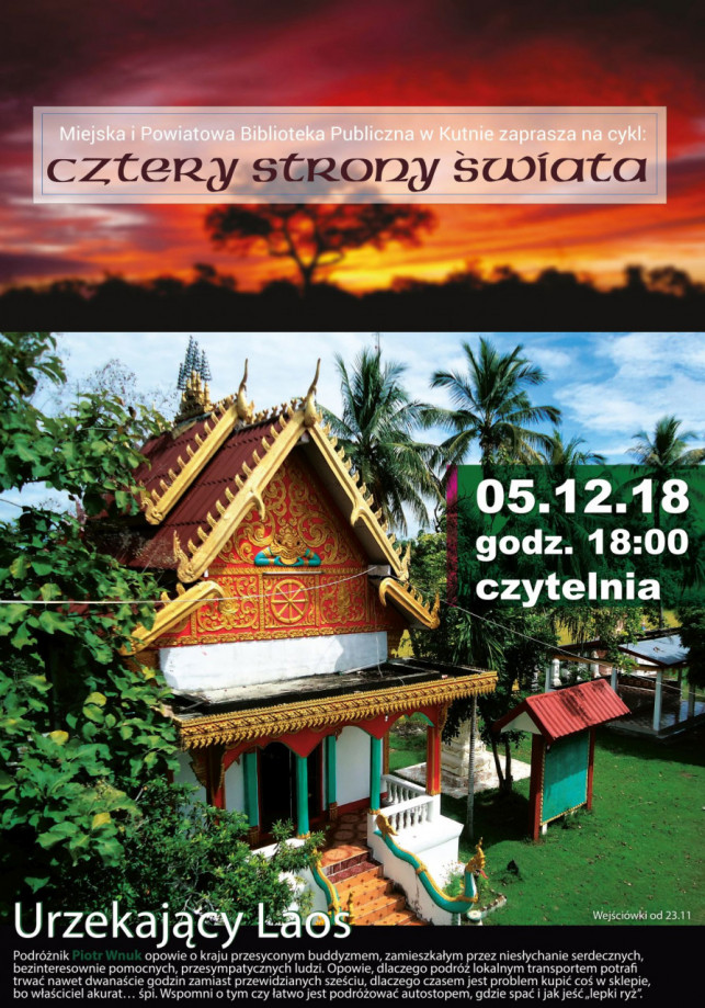 "Cztery strony świata" - urzekający Laos  - Zdjęcie główne