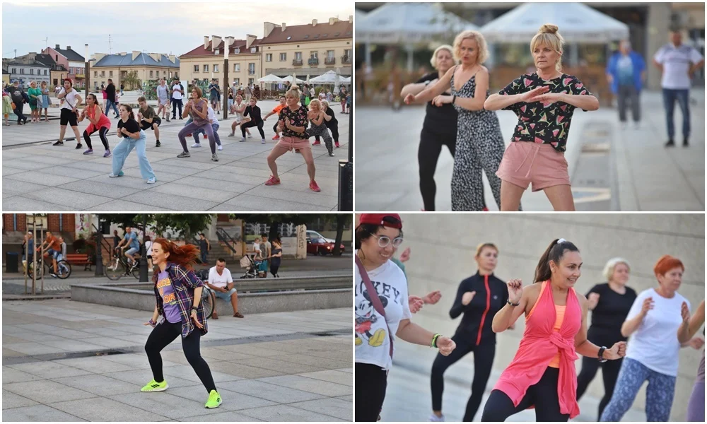 Taneczna impreza w centrum miasta! Zumba porwała kutnian [ZDJĘCIA] - Zdjęcie główne