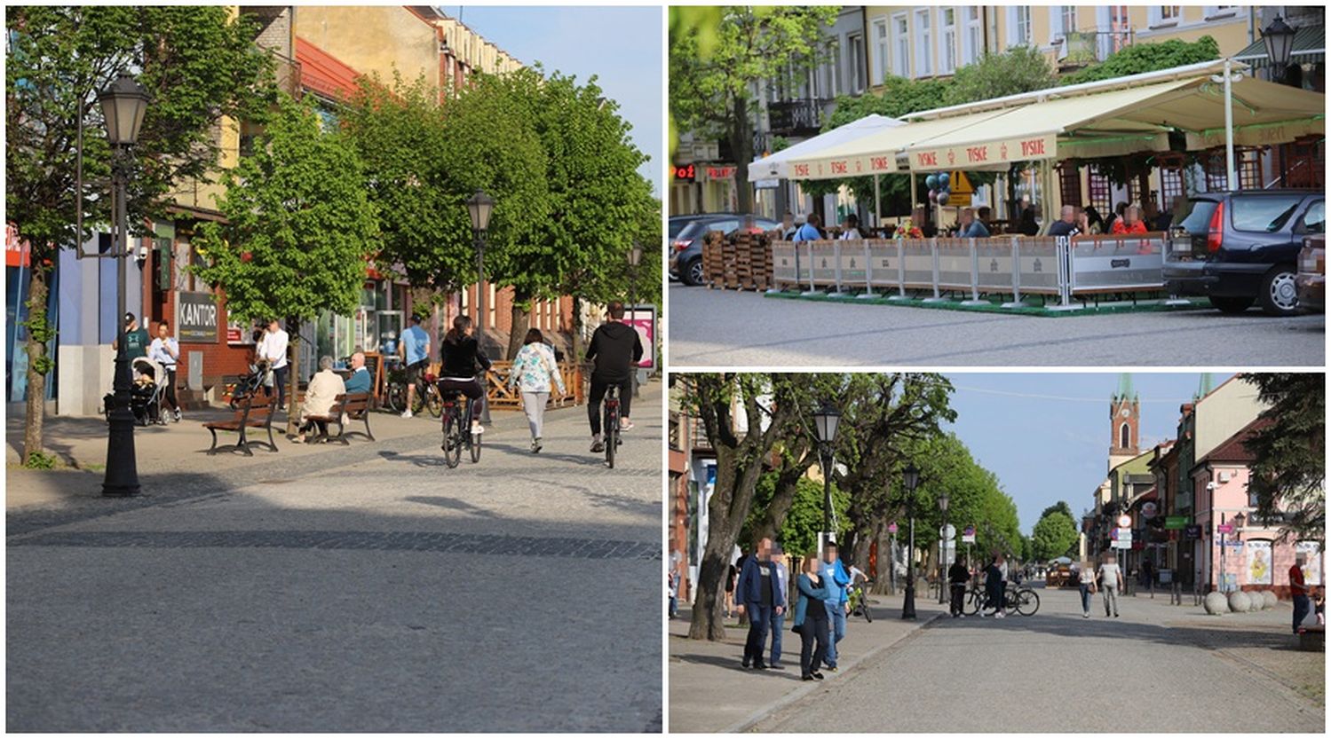 Otwarte ogródki, spacery bez maseczek. Centrum Kutna tętni życiem! [ZDJĘCIA] - Zdjęcie główne