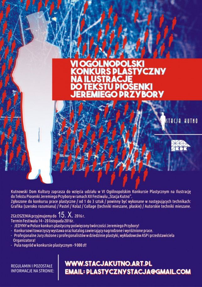 VI Ogólnopolski Konkurs Plastyczny na Ilustrację do tekstu piosenki Jeremiego Przybory - Zdjęcie główne