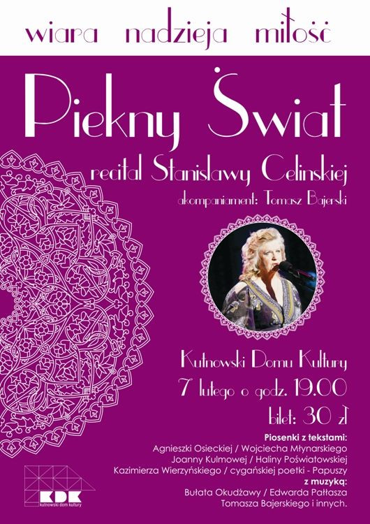 Recital Stanisławy Celińskiej - Zdjęcie główne