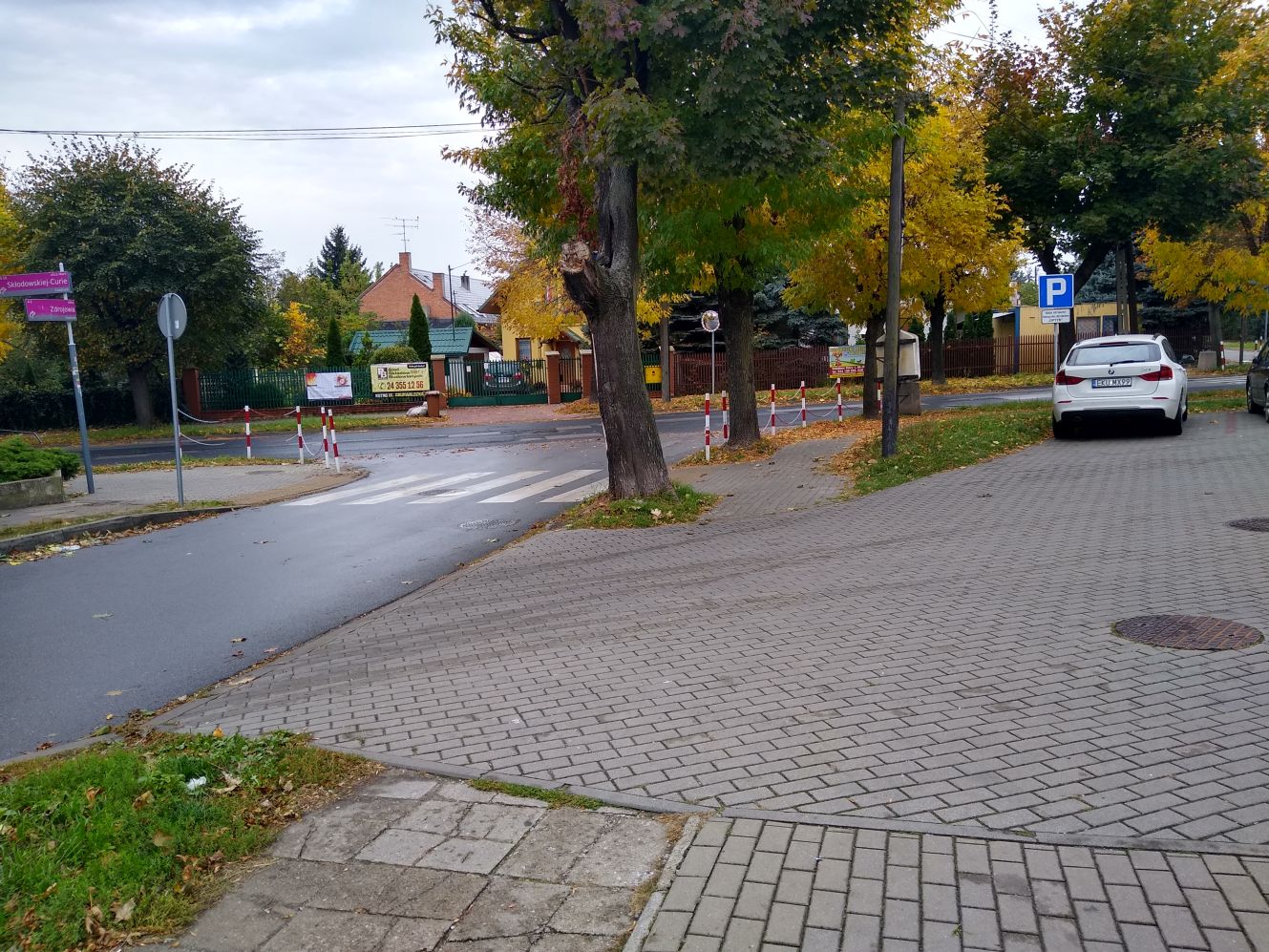 Okolice ulic Skłodowskiej i Zdrowej w Kutnie