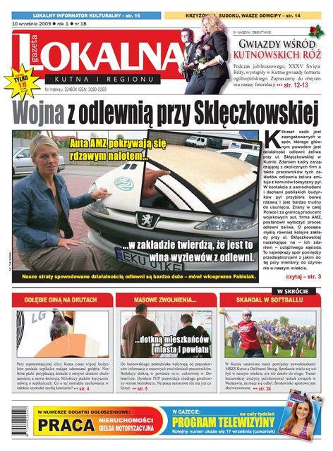 Czytaj nową Gazetę Lokalną! - Zdjęcie główne