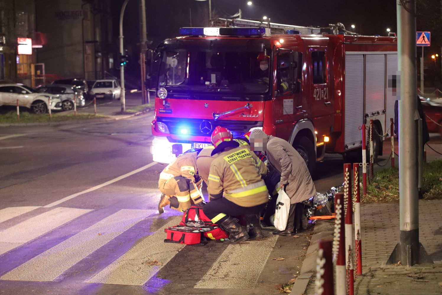 Do zdarzenia doszło na jednym ze skrzyżowań w Kutnie