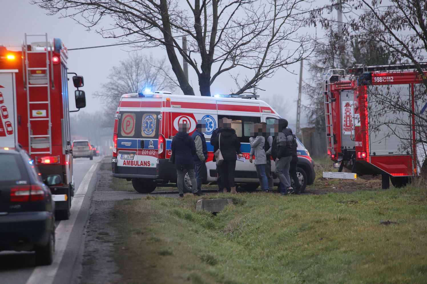 Do zdarzenia doszło na DK 60 w okolicach 