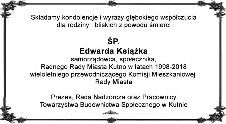 Kondolencje. - Zdjęcie główne