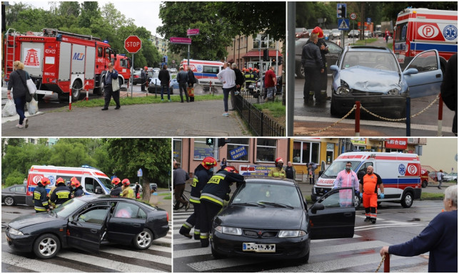 [ZDJĘCIA] Groźnie na Warszawskim Przedmieściu. Są ranni, duże utrudnienia w ruchu - Zdjęcie główne