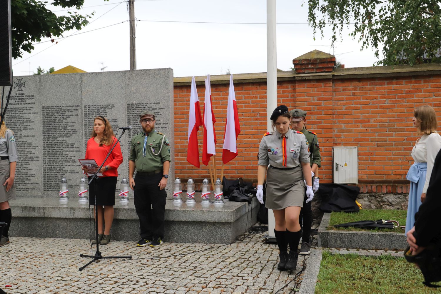 W Kutnie upamiętniono 77. rocznicę wybuchu Powstania Warszawskiego 