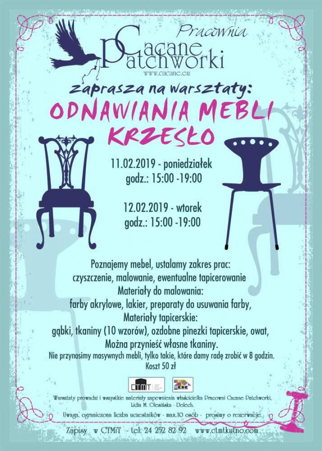 Warsztaty odnawiania mebli - Zdjęcie główne
