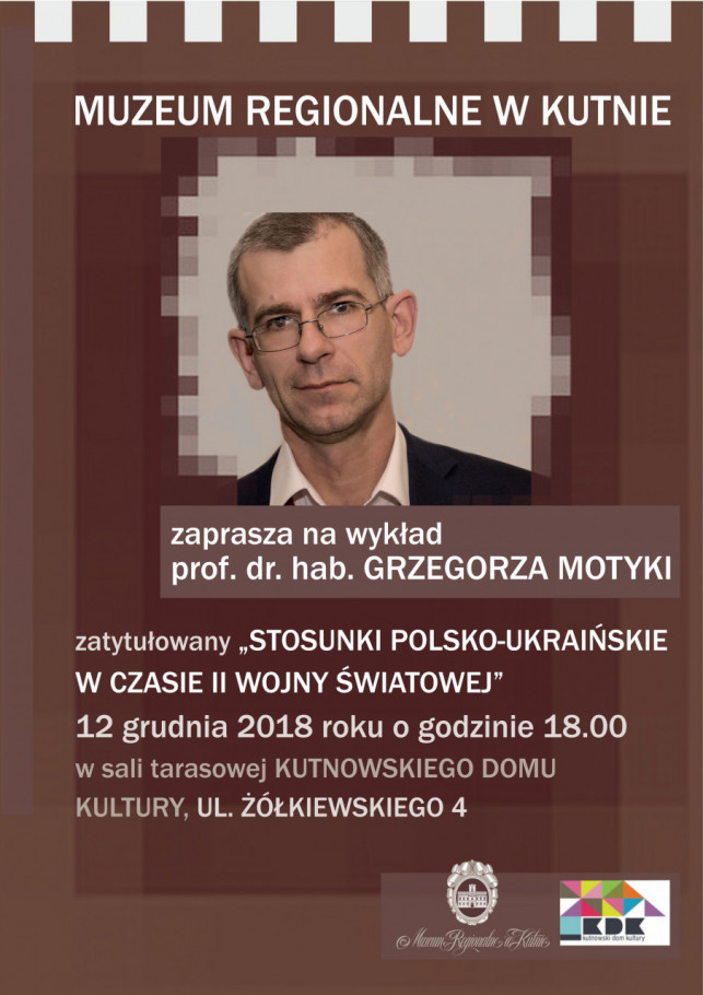 „Spotkania z historią na bis” - spotkanie z Grzegorzem Motyką - Zdjęcie główne