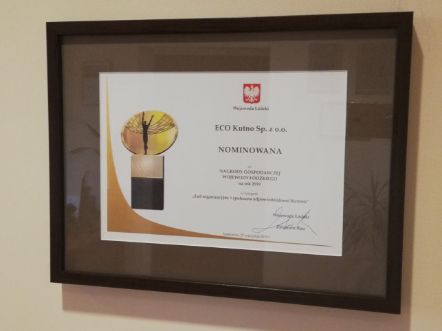 ECO Kutno wyróżnione w województwie - Zdjęcie główne