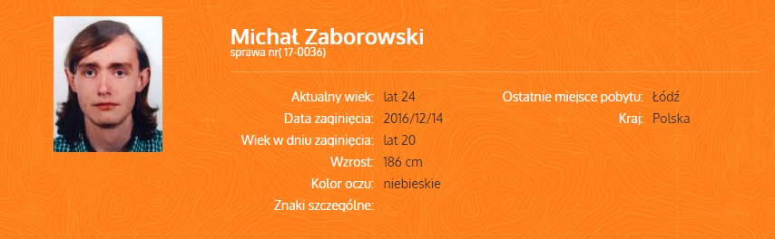 W województwie łódzkim są obecnie 44 zaginione osoby, w tym dwie z Kutna