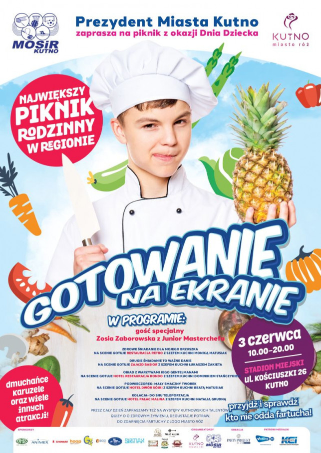 Gotowanie na ekranie-piknik rodzinny. - Zdjęcie główne