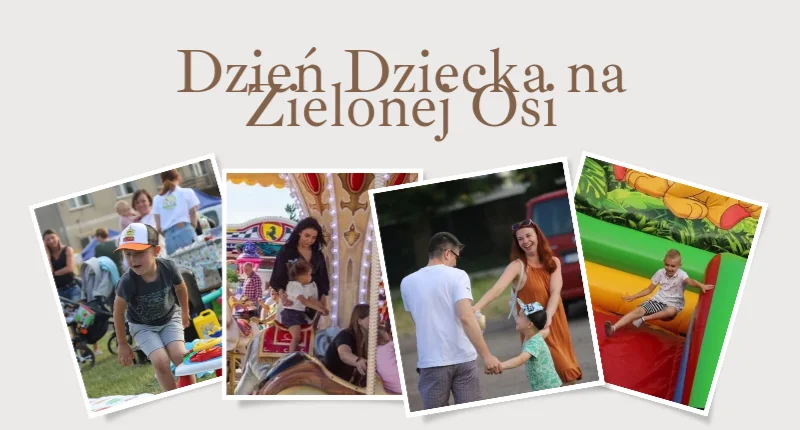 Moc atrakcji! Co będzie się dziać na Zielonej Osi na Dzień Dziecka? - Zdjęcie główne